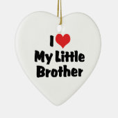 Ich Liebe meine kleine Brüderschmuck Keramikornament (Rechts)