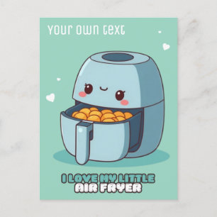 Ich Liebe meine kleine Küchenanschrift Postkarte