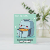 Ich Liebe meine kleine Küchenanschrift Postkarte (Stehend Vorderseite)