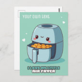 Ich Liebe meine kleine Küchenanschrift Postkarte (Vorne/Hinten)