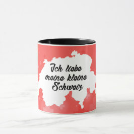 Ich liebe meine kleine Schweiz Tasse