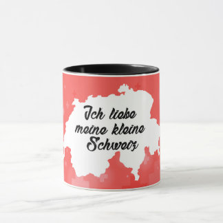 Ich liebe meine kleine Schweiz Tasse