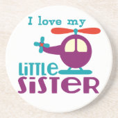 Ich Liebe meine kleine Schwester Untersetzer (Vorne)