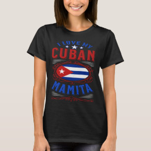 Ich Liebe meine kubanische Mutter Muttertag T-Shirt