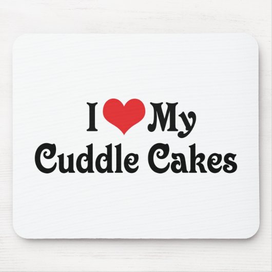 Ich Liebe meine Kuchen Mousepad (Vorne)