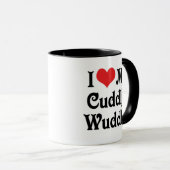 Ich Liebe meine kuscheligen Tasse (VorderseiteRechts)