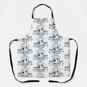 Ich Liebe meine Labrador-Schürze Schürze (Vorderseite)
