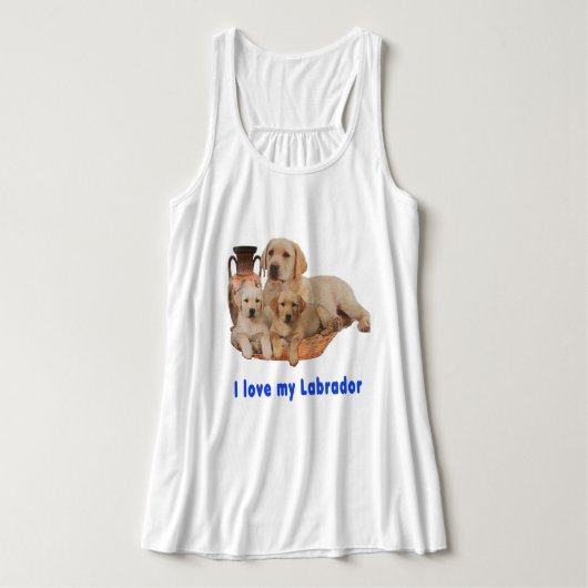 Ich Liebe meine Labrador-T - Shirt (Design Vorderseite)