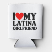 Ich Liebe meine Latina Freundin, ich höre meine La Dosenkühler (Vorderseite)