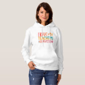 ICH LIEBE MEINE LEHRER. HOODIE (Vorne ganz)