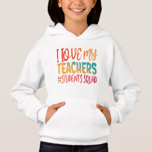 ICH LIEBE MEINE LEHRER. HOODIE