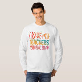 ICH LIEBE MEINE LEHRER. T-Shirt (Vorne ganz)