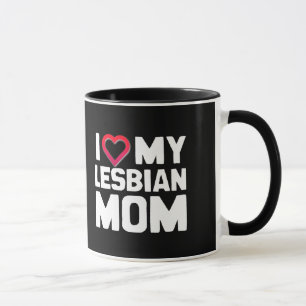 ICH LIEBE MEINE LESBISCHE MUTTER TASSE