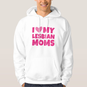 Ich Liebe meine lesbischen Mamas Hoodie