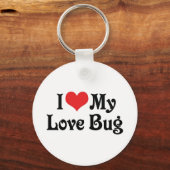 Ich Liebe meine Liebe Bug Schlüsselanhänger (Vorderseite)