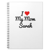 Ich Liebe meine Mama Erstellen Sie Ihren eigenen M Notizblock (Vorderseite)