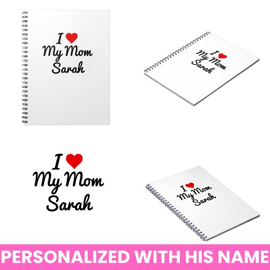 Ich Liebe meine Mama Erstellen Sie Ihren eigenen M Notizblock