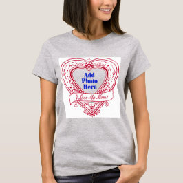 Ich Liebe meine Mama! Foto Red Hearts T-Shirt