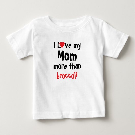 Ich Liebe meine Mama Funny Baby T-shirt (Vorderseite)