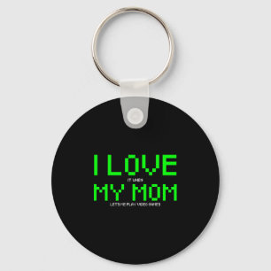 Ich liebe meine Mama ich liebe es wenn meine Mama  Schlüsselanhänger
