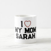 Ich Liebe meine Mama Kaffeetasse (Mittel)