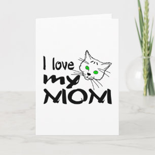 Ich Liebe meine Mama Karte