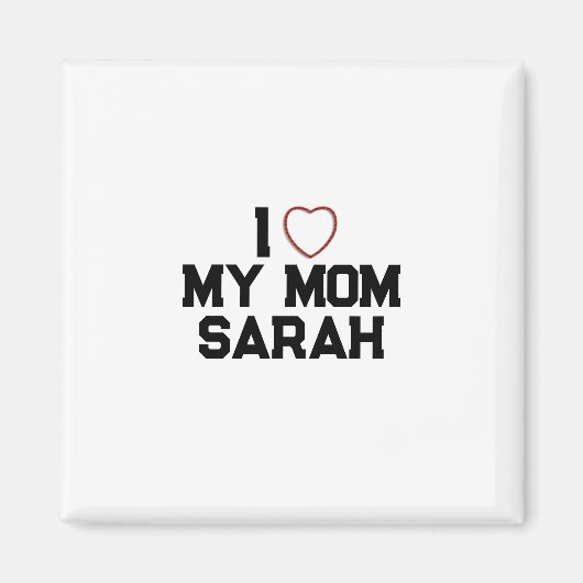 Ich Liebe meine Mama Magnet (Vorne)