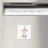 Ich Liebe meine Mama Magnet (In Situ (Geschirrspüler))