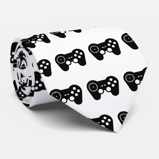 Ich Liebe meine Mama mehr als Videospiel Krawatte (Gerollt)