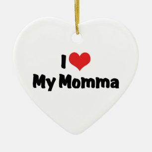 Ich Liebe meine Mama-Ornament Keramik Ornament