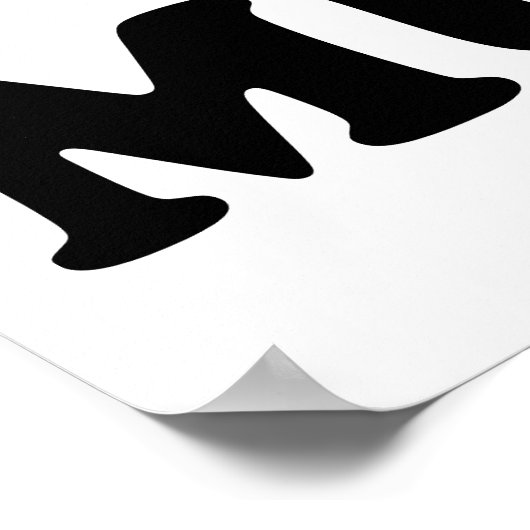 Ich Liebe meine Mama Poster (Ecke)