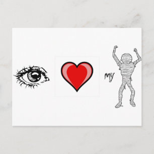 Ich Liebe meine Mama Postkarte