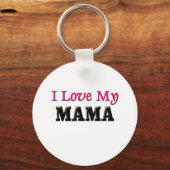 Ich Liebe meine Mama Schlüsselanhänger (Vorderseite)