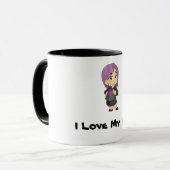 Ich Liebe meine Mama Tasse (Vorderseite Links)