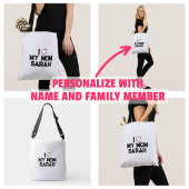 Ich Liebe meine Mama Tragetaschen Mit Langen Trägern