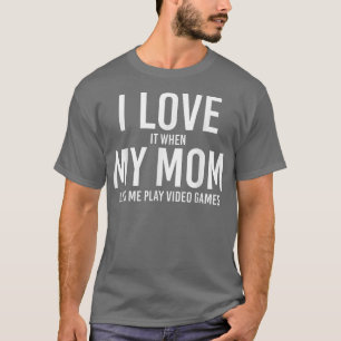 Ich Liebe meine Mama, wenn sie mich lasse, Videosp T-Shirt