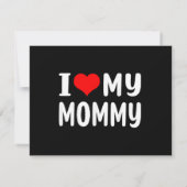 Ich liebe meine Mami Lustig für Mutter Mama (Rückseite)