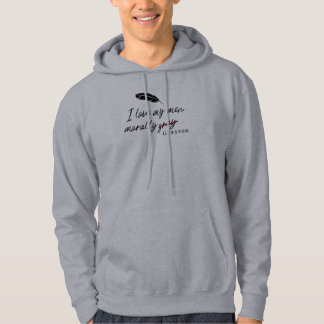 Ich Liebe meine Männer moralisch grau (Grayson) Hoodie