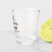 Ich Liebe meine Männer moralisch grau (Grayson) Schnapsglas (Rechts)