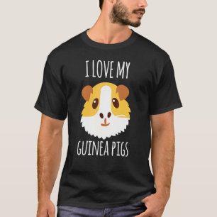 Ich liebe meine Meerschweinchen T-Shirt