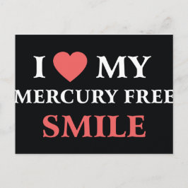 Ich Liebe meine Merkur-Freie Lächelpostkarte Postkarte