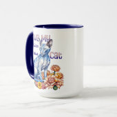 Ich Liebe meine mexikanische Frischkatze Tasse (Vorderseite Links)