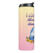 Ich Liebe meine mexikanische Frischkatze Thermosbecher (Nach links gedreht)