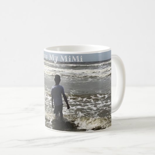 Ich Liebe meine MiMi - Kaffee-Tasse Kaffeetasse (VorderseiteRechts)