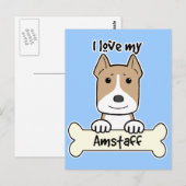 Ich Liebe meine Mitarbeiter Postkarte (Vorne/Hinten)