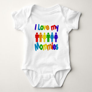 Ich Liebe meine Mommies Baby Strampler