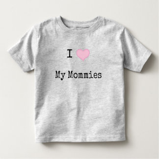 Ich Liebe meine Mommies Kleinkind T-shirt