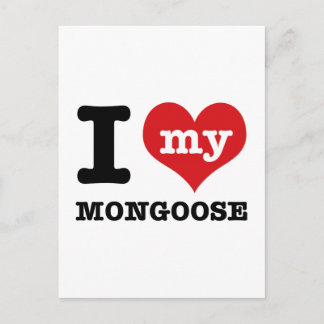 Ich Liebe meine Mongolin Postkarte