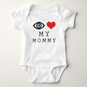 Ich liebe meine Mummy Custom Baby Strampler
