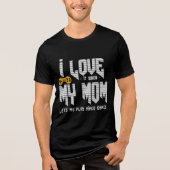Ich Liebe meine Mutter Bella+Leinwand Tri-Mix-T - Tri-Blend Shirt (Vorderseite)
